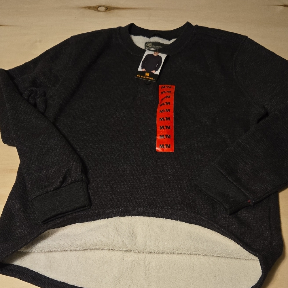 Cozy Charcoal Crewneck Sweater